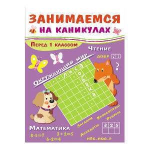 ЗАНИМАЕМСЯ НА КАНИКУЛАХ. Перед 1 классом